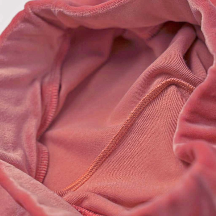 Παιδικό σετ φόρμας ΝΕΚ για κορίτσια Verts ροζ  βελούδινη βελουτέ ζεστό μοντέρνο ετών online (5)