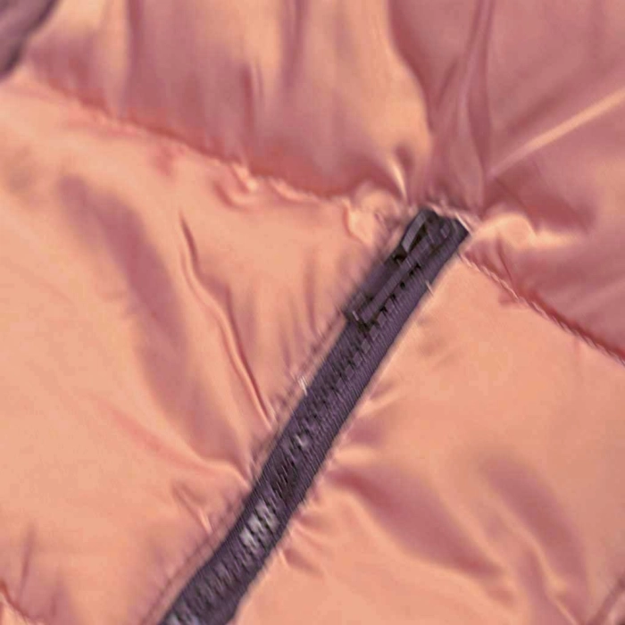 Παιδικό μπουφάν Εβίτα για κορίτσια  Bretle ροζ ζεστό χειμερινό με γούνα για το σχολείο οικονομικά ετών online (2)