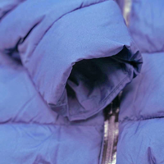 Παιδικό μπουφάν Hashtag για αγόρια Berrli μπλε ζεστό χειμερινό αγορίστικο μπουφάν για το σχολείο ετών online (1)