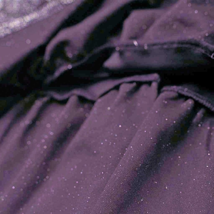 Παιδικό φόρεμα Εβίτα για κορίτσια Lofty Μαύρο lurex γκλιτεράτο για καλό για δώρο ετών online (5)