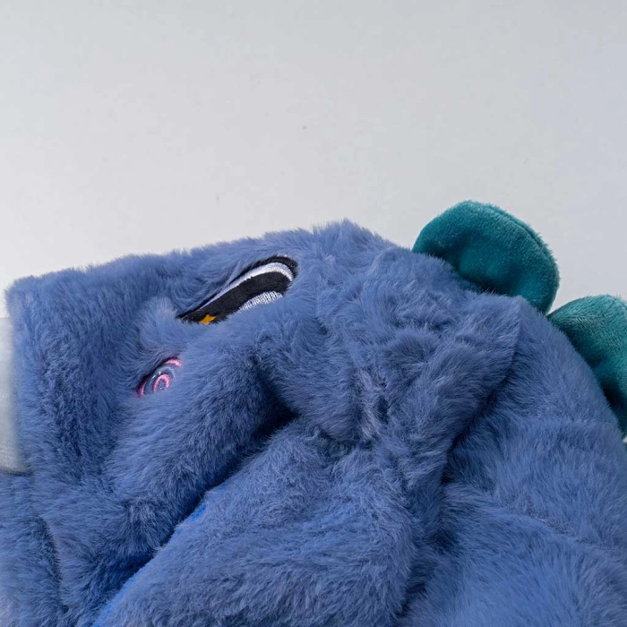 Παιδικός σκούφος με αυτάκια που σηκώνονται Xmonster μπλε ζεστό χειμερινος σκούφος ετών Online (6)