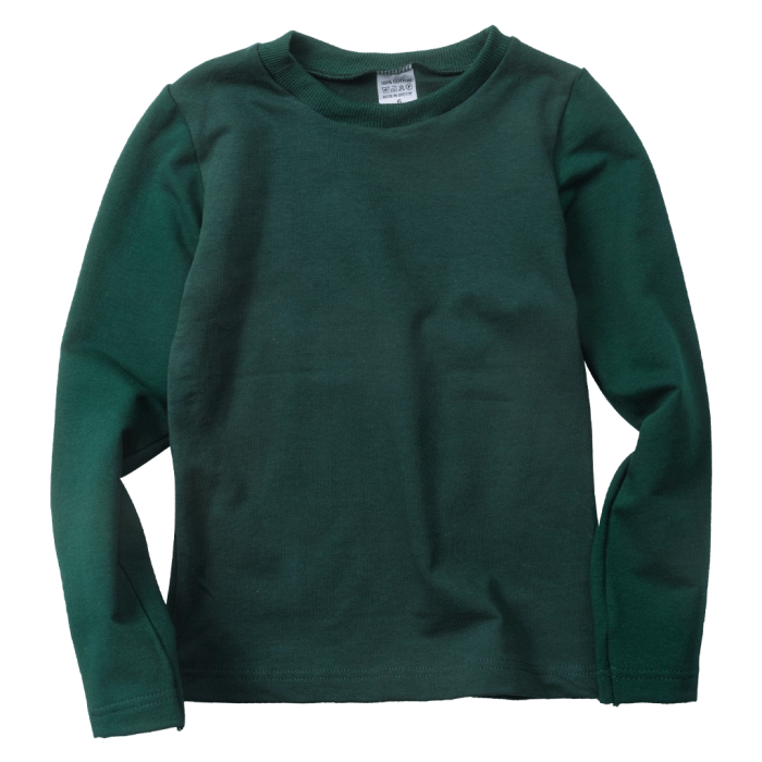 Παιδική μονόχρωμη μπλούζα Online για κορίτσια Angel πράσινο (1)