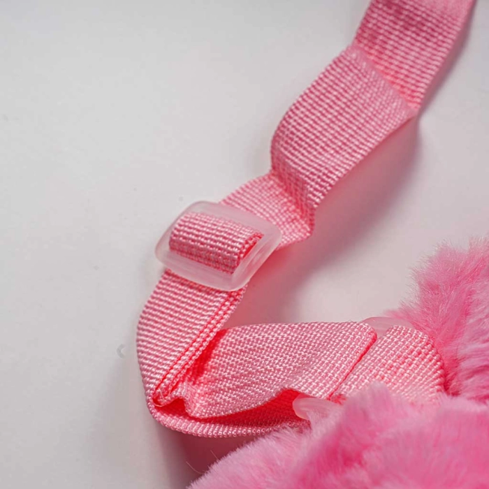 Παιδική τσάντα για κορίτσια PinkUnicorn ροζ καθημερινή γούνινη μοντέρνα βόλτα ετών χειμώνας online (5)