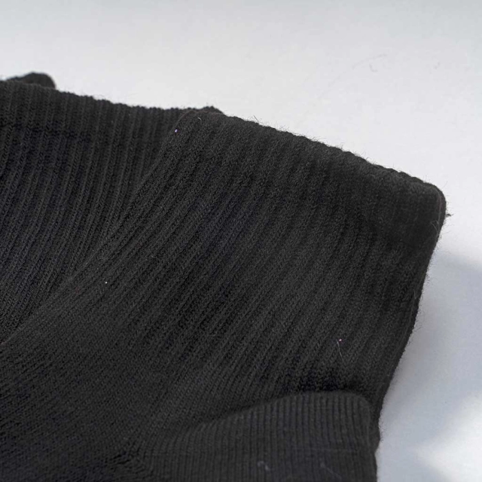 Παιδικές κάλτσες blackness σετ 3 ζευγάρια μαύρο ζεστές ψηλές ετών online (1)