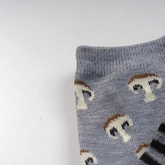 Παιδικές κάλτσες Threemushrooms σετ 3 ζευγάρια  ζεστές ψηλές μοντέρνες ετών online (3)