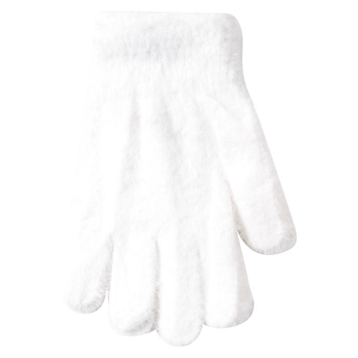Παιδικά γάντια Fullwarmess άσπρο οικονομικά μοντέρνα ζεστά ετών online (3)