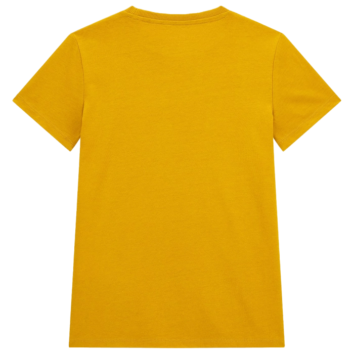 Παιδική μπλούζα Guess για αγόρια Batminton μουσταρδί καλοκαιρινή μακό βαμβακερή επώνυμη δώρο ετών online (1)
