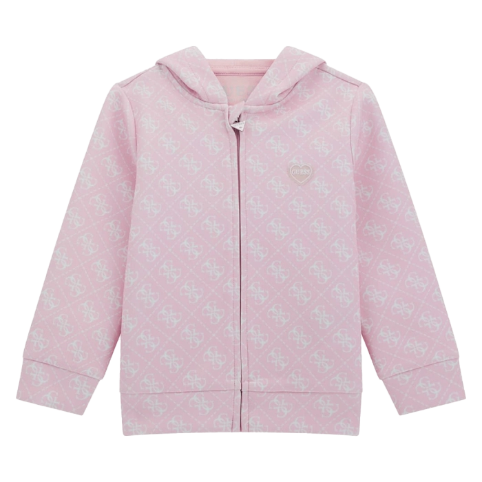 Παιδική ζακέτα Guess για κορίτσια FantasticPink ροζ scuba σκουμπα μοντέρνα επώνυμη για δώρο ετών online (2)