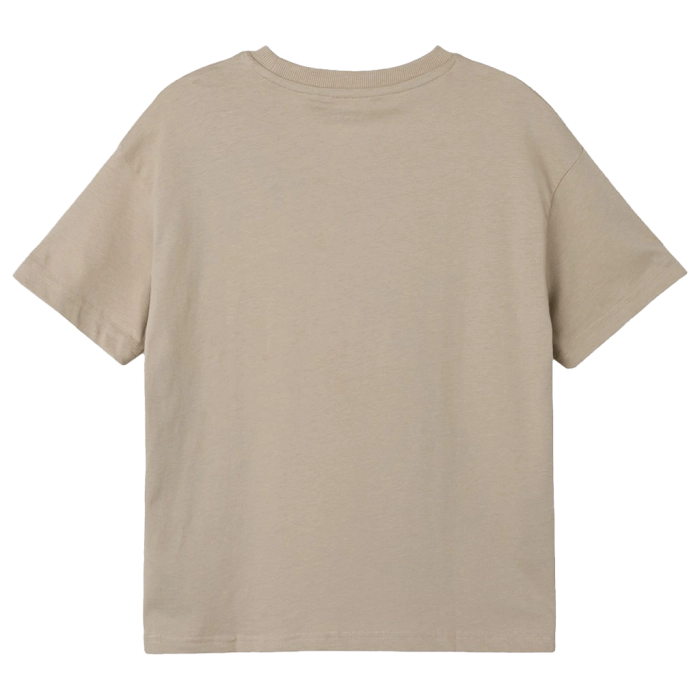 Παιδική μπλούζα Name it για αγόρια waves μπεζ καθημερινή καλοκαιρινή μακό βαμβακερή άνετη ετών online  (3)