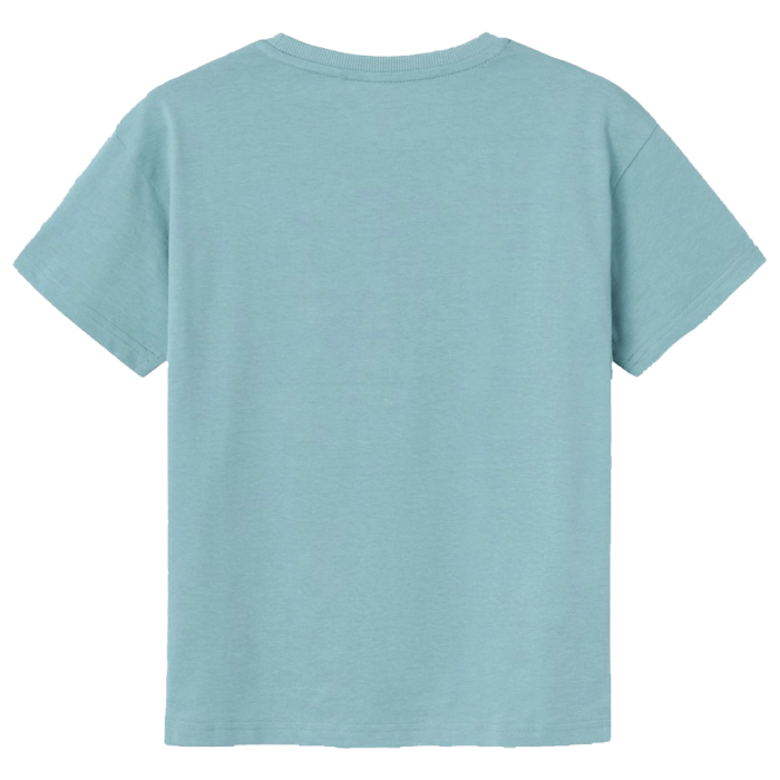 Παιδική μπλούζα Name it για αγόρια palms γαλάζιο καθημερινή καλοκαιρινή μακό βαμβακερή άνετη ετών online  (4)