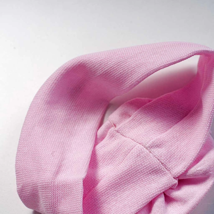 Βρεφική κορδέλα για κορίτσια simple flower ροζ λαστιχένιες κορδέλες για μωράκια μωρά ελαστικές νεογέννητα (1)