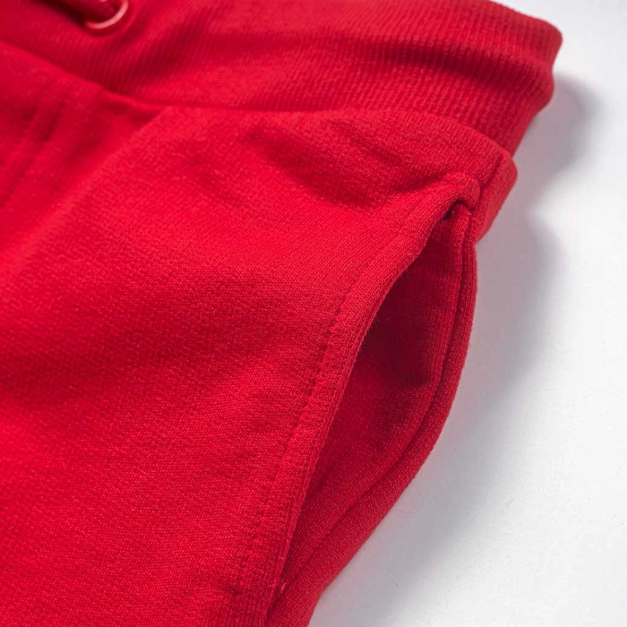 Παιδική βερμούδα AKO για αγόρια running fast κόκκινο βερμούδες μακό φούτερ αγορίστικες παιδικές ετών (3)