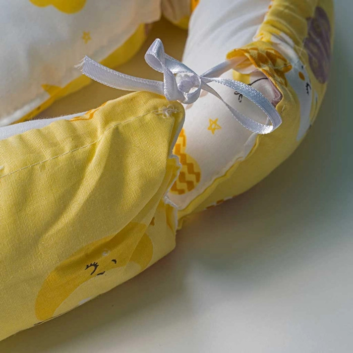 Βρεφική φωλια για μωράκια clouds κίτρινο βρεφικές φωλιές για αγόρια κορίτσια βαμβακερά κουκούλια νεογέννητα (2)