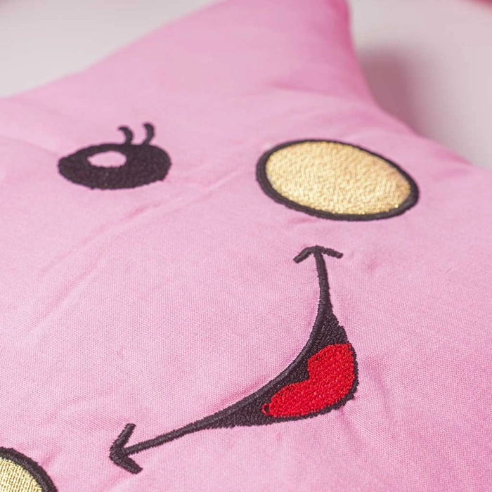 Βρεφική πλεξούδα για κούνια  sleeping star2 ροζ πάντες για κούνια μοντέρνες για μωράκια αγόρια κορίτσια online (3)