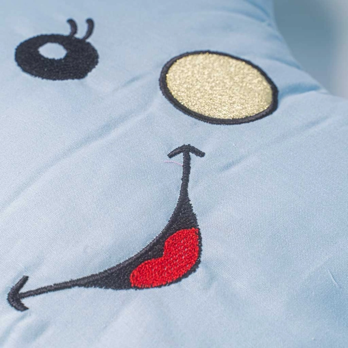Βρεφική πλεξούδα για κούνια  sleeping star3 γαλάζιο πάντες για κούνια μοντέρνες για μωράκια αγόρια κορίτσια online (3)
