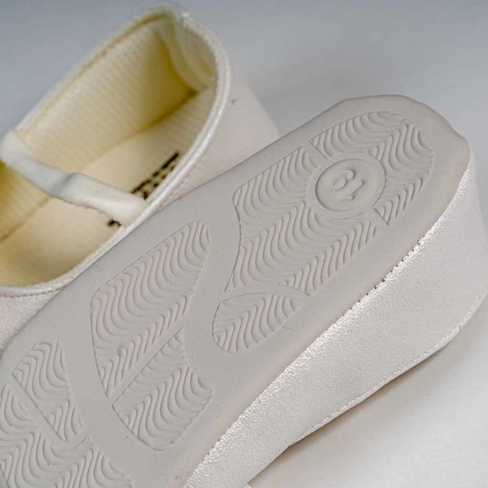 Βρεφικά παπούτσια για κορίτσια little bow άσπρο παπουτσάκια αγκαλιάς για μωράκια μαλακά μηνών online (1)