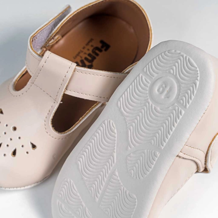 Βρεφικά παπούτσια  summer steps μπεζ παπουτσάκια αγκαλιάς για μωράκια μαλακά μηνών online (7)