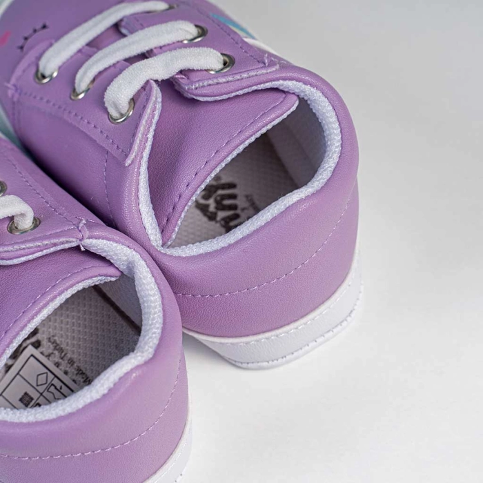 Βρεφικά παπούτσια για κορίτσια sleepy unicorn μωβ παπουτσάκια αγκαλιάς για μωράκια μαλακά μηνών online (1)