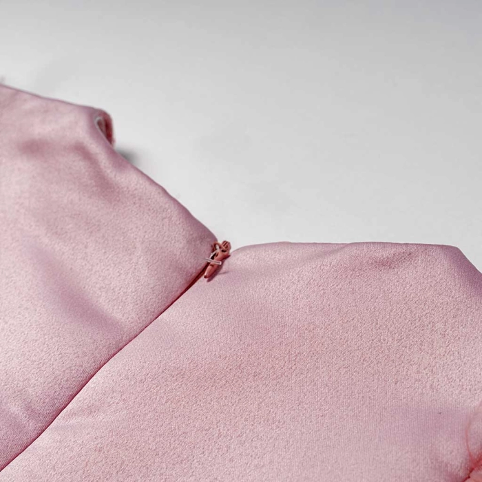 Bρεφικό αμπιγέ φόρεμα για κορίτσια Feather ροζ γάμος βάφτιση καλό τούλι μηνών online (8)