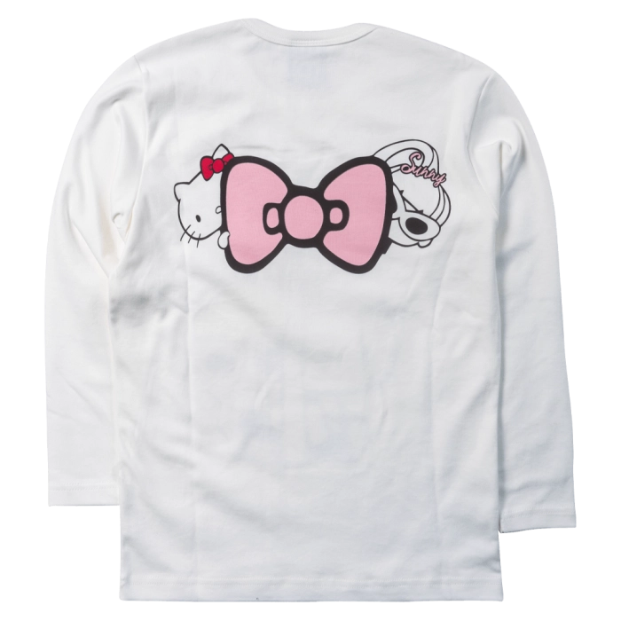 Παιιδική πιτζάμα like για κορίτσια sunny kitty ροζ χειμερινές πιτζάμες ελληνικές βαμβακερές ετών (2)