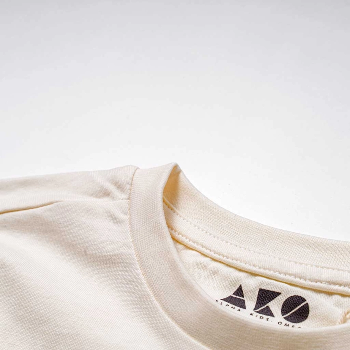 Παιδική μπλούζα crop AKO για κορίτσια desert heart άσπρο κοντομάνικες μπλούζες καλοκαιρινές με μονέκερο tshirt μοντέρνα ετών (3)