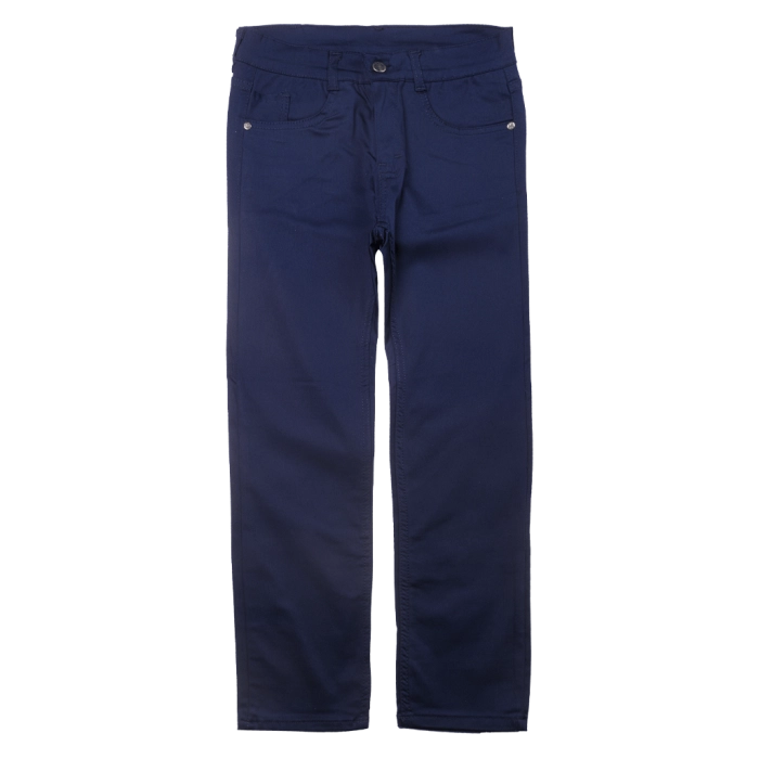 Παιδικό παντελόνι για αγόρια dreaming Genova μπλε υφασμάτινα παντελόνια ελαστικά βαμβακερά κλασσικά καπαρντίνα ετών