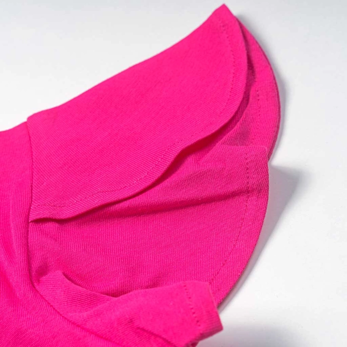 Παιδικό φόρεμα Mayoral για κορίτσια jadore ροζ μοντέρνα επώνυμα κοριτσίστικα καλοκαίρι ετών Online (3)