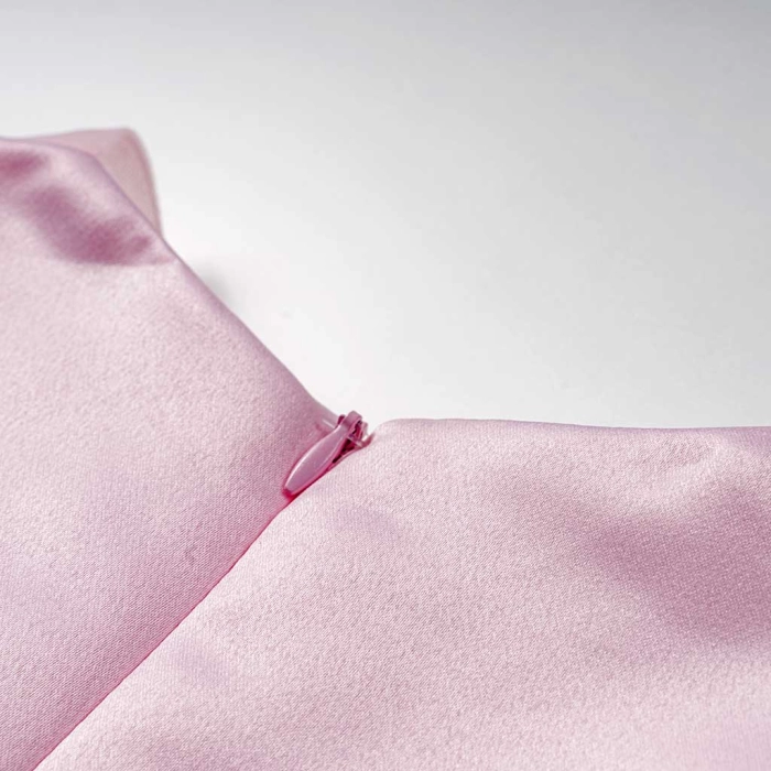 Βρεφικό φόρεμα αμπιγέ για κορίτσια Rosalias ροζ παρανυφάκι γάμο βάφτιση καλό τούλι ετών online (20)