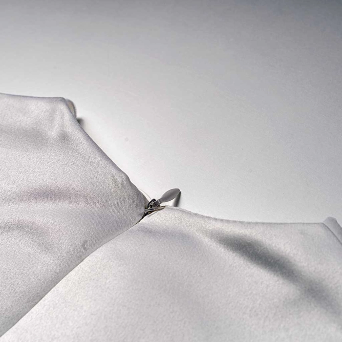 Βρεφικό φόρεμα αμπιγέ για κορίτσια Matilda άσπρο παρανυφάκι γάμο βάφτιση καλό τούλι ετών online (6)