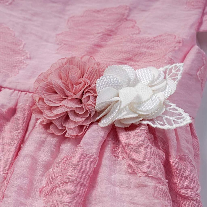 Βρεφικό φόρεμα Mayoral για κορίτσια estrella ροζ καθημερινό επώνυμο μοντέρνο καλοκαίρι ετών Online (4)
