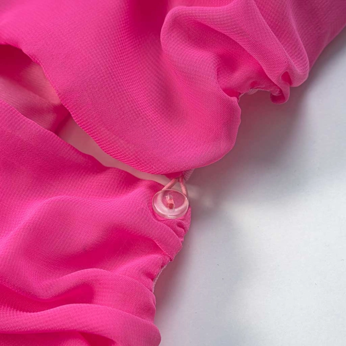 Παιδικό φόρεμα Εβίτα για κορίτσια  Yvonne ροζ καλό αέρινο καλοκαιρινό ετών casual online (1)