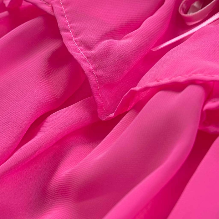 Παιδικό φόρεμα Εβίτα για κορίτσια  Yvonne ροζ καλό αέρινο καλοκαιρινό ετών casual online (4)