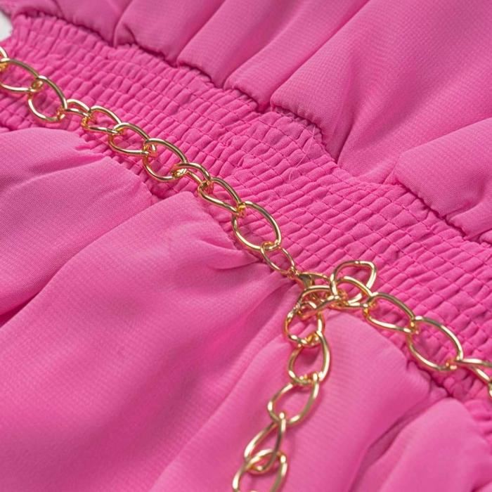 Παιδικό φόρεμα Εβίτα για κορίτσια  Athene ροζ καλό αέρινο καλοκαιρινό ετών casual online (2)
