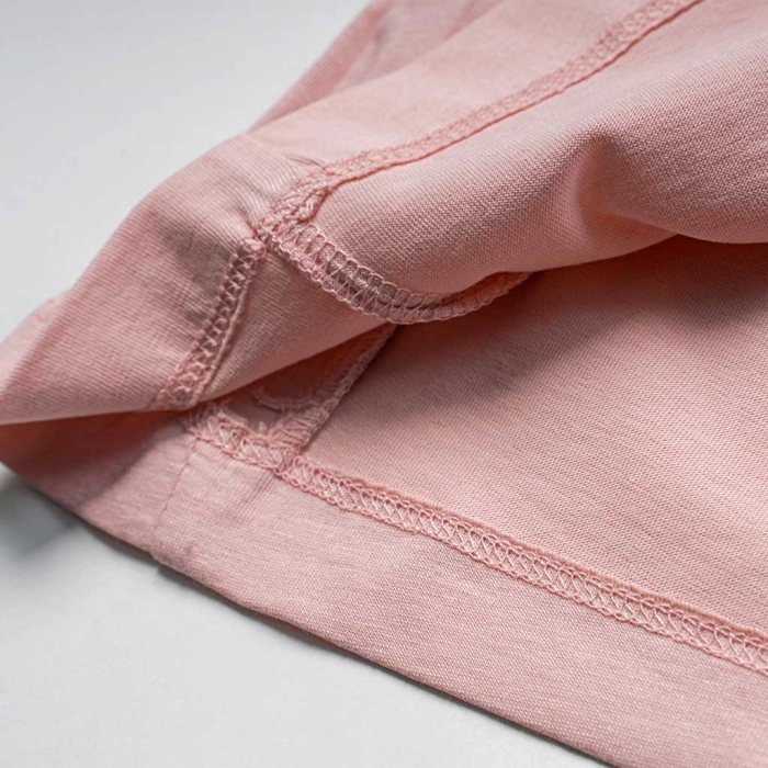 Παιδική μπλούζα Mayoral για κορίτσια Fowyrcle ροζ μοντέρνα επώνυμη καλοκαιρινή ετών online (4)