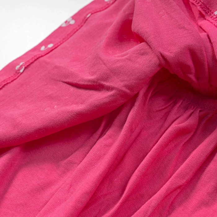 Παιδικό φόρεμα Name it για κορίτσια Cherries ροζ καλοκαιρινό οικονομικό βαμβακερό μακό ετών online (2)