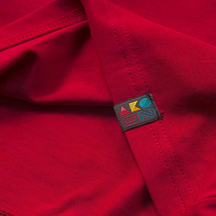 Παιδική πιτζάμα AKO για αγόρια Galaxy κόκκινο άνετο καλοκαιρινό σπίτι μακό ύπνο ετών online  (1)