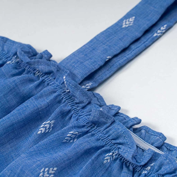 Παιδική μπουστάκι με πουκάμισο Mayoral για κορίτσια Lavanda μπλε επώνυμο καλοκαιρινό μοντέρνο κοριτσίστικο ετών online (2)