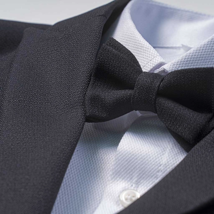 Παιδικό κουστούμι για αγόρια Scissors  μαύρο γάμο βάφτιση επίσημο κοστούμι παπιγιόν καλό ετών online (3)