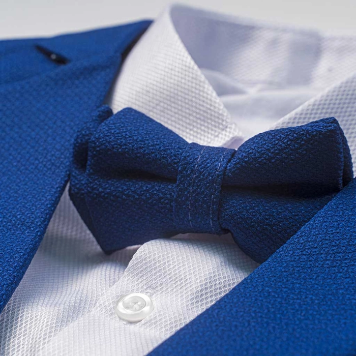 Παιδικό κουστούμι για αγόρια Scissors  μπλε γάμο βάφτιση επίσημο κοστούμι παπιγιόν καλό ετών online (4)