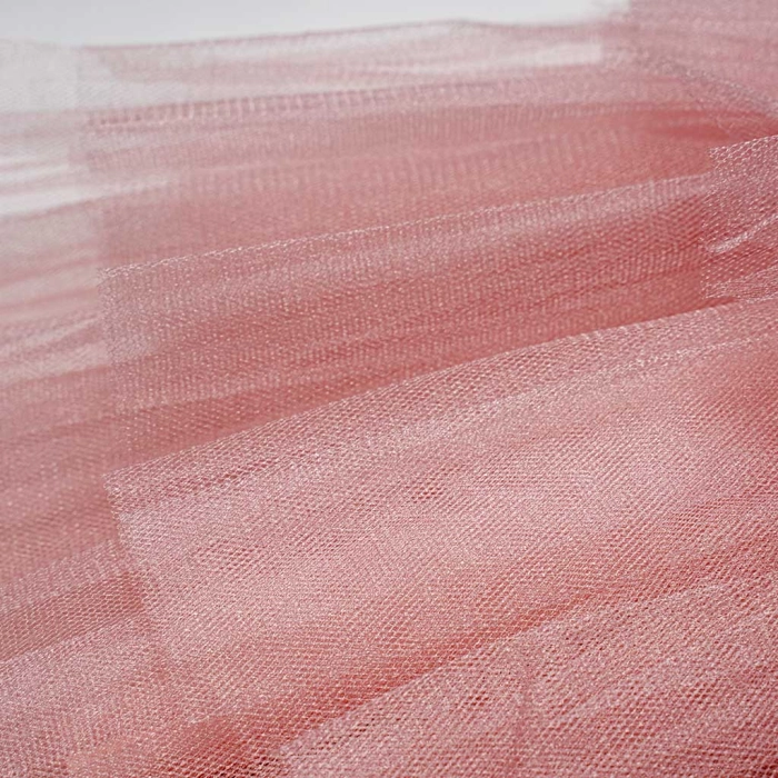 Παιδικό φόρεμα αμπιγέ για κορίτσια Giana ροζ παρανυφάκι γάμο βάφτιση καλό παγιέτες τούλι ετών online (4)