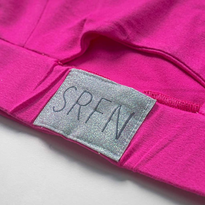 Παιδική μπλούζα Serafino για κορίτσια Parfume φούξια κοντό καθημερινό καλοκαιρινό άνετο σχολείο ετών crop online (2)