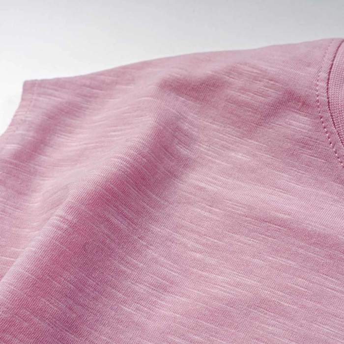 Παιδική μπλούζα Name it για κορίτσια Classic ροζ σχολείο καθημερινό μακό βαμβακερό ετών online (1)