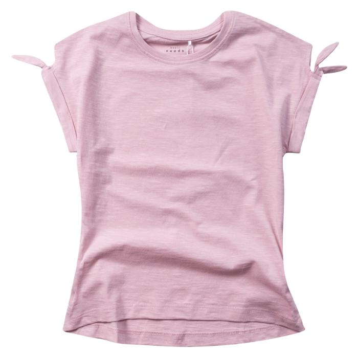 Παιδική μπλούζα Name it για κορίτσια Classic ροζ σχολείο καθημερινό μακό βαμβακερό ετών online (1)