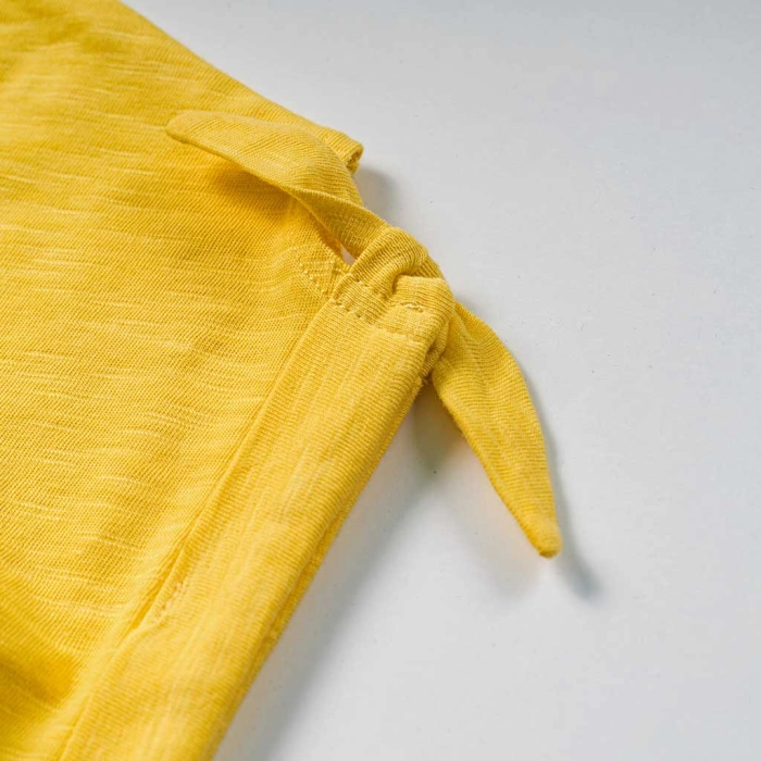 Παιδική μπλούζα Name it για κορίτσια Classic κίτρινο σχολείο καθημερινό μακό βαμβακερό ετών online (2)