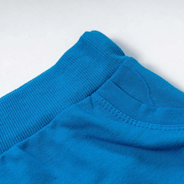 Παιδικό σετ ΝΕΚ για αγόρια Original μπλε καλοκαιρινά σετάκια μακό αγορίστικα με βερμούδα κοντομάνικο ετών online (8)