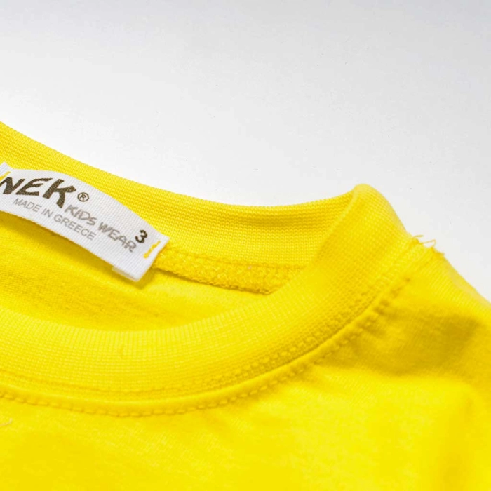 Παιδικό σετ ΝΕΚ για αγόρια Surfing κίτρινο καλοκαιρινά σετάκια μακό αγορίστικα με βερμούδα κοντομάνικο ετών online (6)