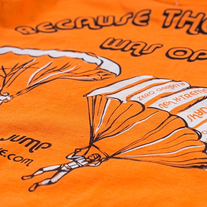 Παιδικό σετ ΝΕΚ για αγόρια Sky Diving πορτοκαλί καλοκαιρινά σετάκια μακό αγορίστικα με βερμούδα κοντομάνικο ετών online (4)