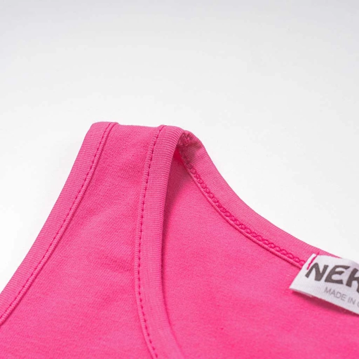 Παιδικό σετ ΝΕΚ για κορίτσια Be mine ροζ καλοκαιρινά σετάκια αθλητικά μακό με σοσρτσάκι ετών online (3)