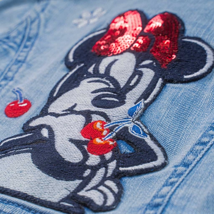 Βρεφικό μπουφάν Disney για κορίτσια Kissi τζίν κοριτσίστικα καθημερινά Minnie επώνυμα online (1)