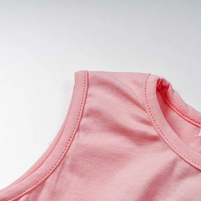 Παιδικό φόρεμα ΝΕΚ για κορίτσια Daisy ροζ καλοκαιρινά κοριτσίστικα φορέματα μακό οικονομικά ετών online (1)
